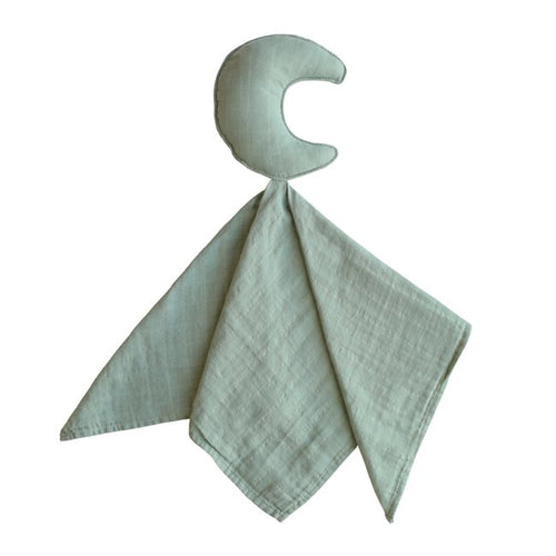 Mushie Schmusetuch Moon Green